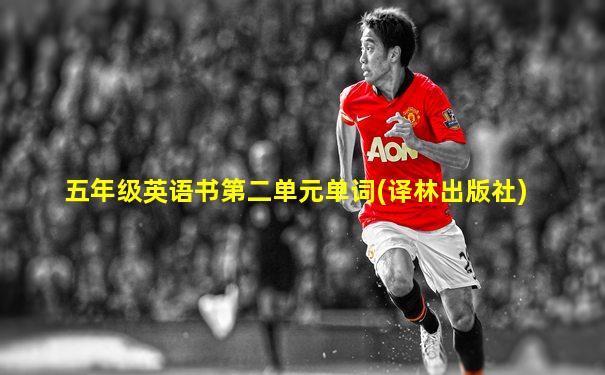 五年级英语书第二单元单词(译林出版社)