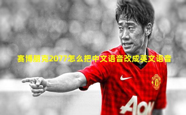 赛博朋克2077怎么把中文语音改成英文语音
